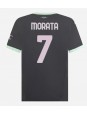 AC Milan Alvaro Morata #7 Tredjedrakt 2024-25 Korte ermer